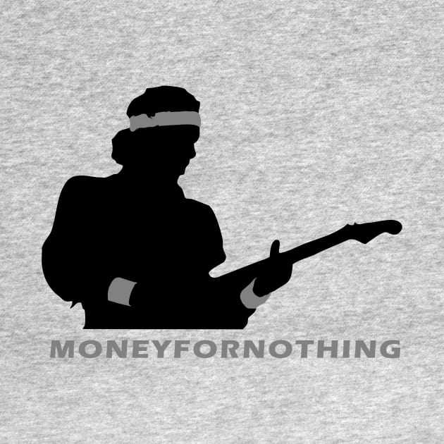 Mark Knopfler T shirt for Dire Straits Fans by Farzad-Design